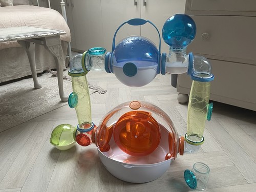 Two hamster cages - hamster, cages-
