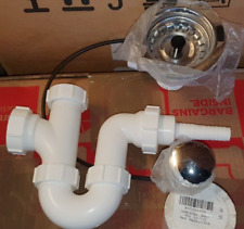 McAlpine 1.5” Pop Up Basket Strainer Waste (no overflow) & appliance trap