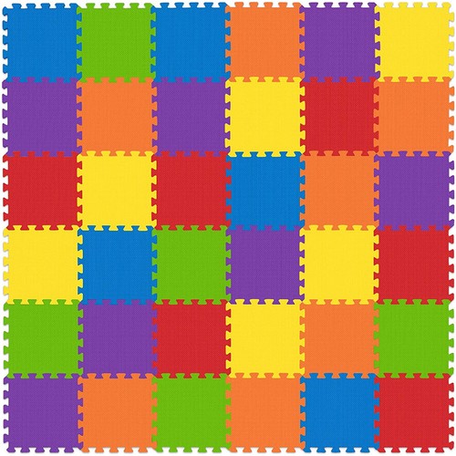 Tiles 12x12in interlocking - 36,