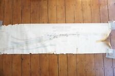 1939 LNER Frodingham WWW2 Railway Track Map Signalling Signal Plan Diagram 