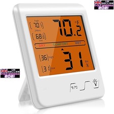 Digital Greenhouse Room Hygrometer Thermometer Humidity Monitor (C897)