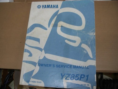 Yamaha dirt bike 2002 - yz, p1