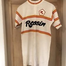 VINTAGE ROSSIN JERSEY SHORT SLEEVE SIZE L IN NICE CONDITION