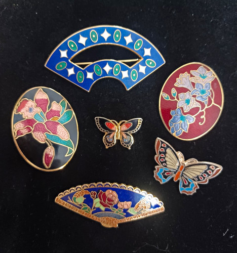 Joblot enamel metal - of,