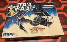 ERTL MPC 8916 Star Wars Darth Vader Tie Fighter Model Kit Vintage