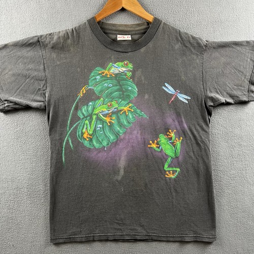 Vintage frogs shirt mens large - shirt,