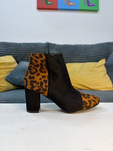 Leopard print ankle - print,