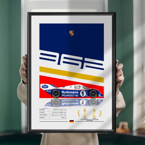 Porsche 962 24h le mans - of,