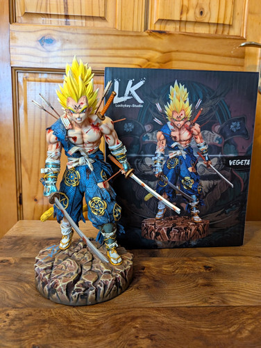 Majin vegeta samurai statue - majin,