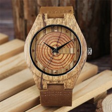 Casual Quartz Wood Watches for