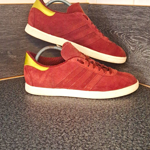 Adidas tobacco burgundy gold - adidas,
