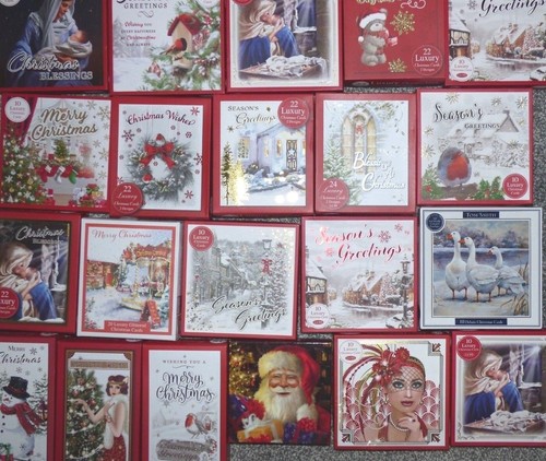 Boxed christmas cards - boxed,