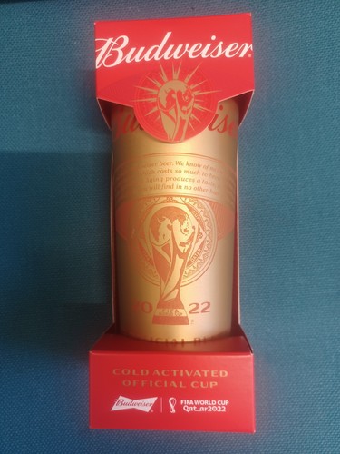 Budweiser cold activated cup - cold,