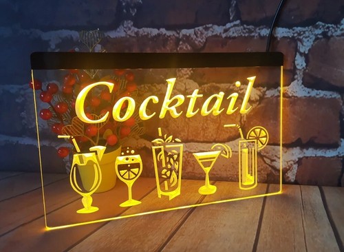 Cocktail led wall light - cocktail,