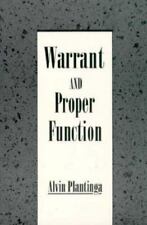 Warrant and Proper Function