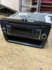 vw caddy cd radio 2014 model, fits double din but gives usefull, storage