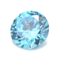 2mm ROUND NATURAL SKY BLUE