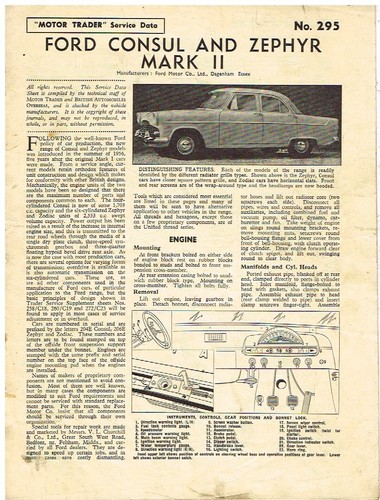 Ford consul mk2 zephyr - consul,