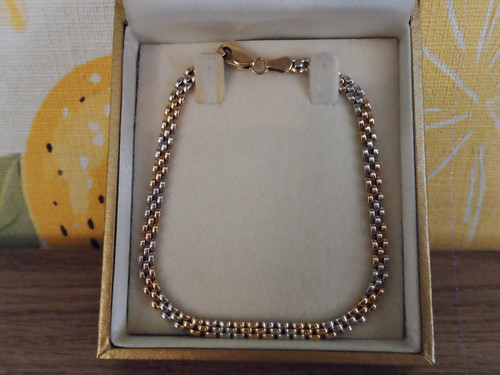 Vintage yellow white - vintage, 14ct