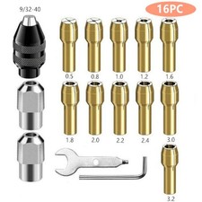 Drill Chuck Collet Set for wear resistance and durability for Dremel Rotary Tool