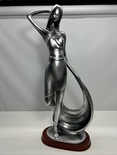 Silver Tone beautiful lady