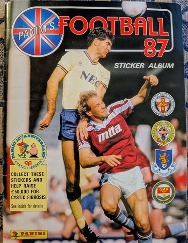 Panini football sticker - 87,