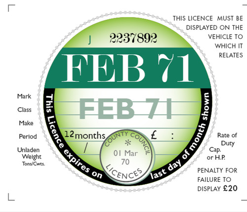 February 1971 replica tax - 1971,