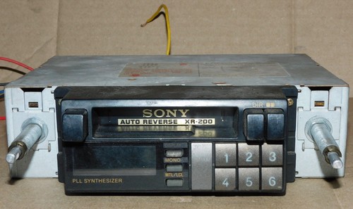 Vintage sony 200 casette - vintage,