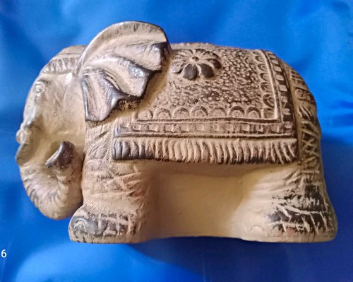 Elephant figurine ornament - figurine,