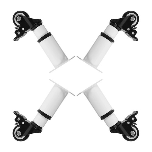 4pcs adjustable black - adjustable,