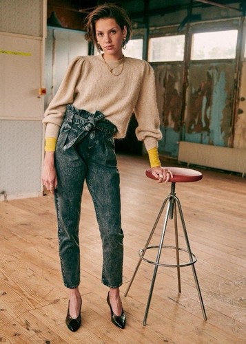 Sezane patti sweater size - -,