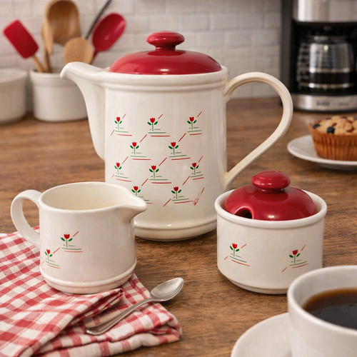 Piece teapot completer set - completer,