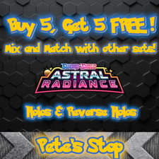 Pokemon Cards - Sword & Shield - Astral Radiance - Holos & Reverse Holos -