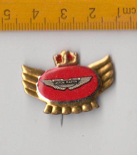 Vintage tin plate car logo - vintage,
