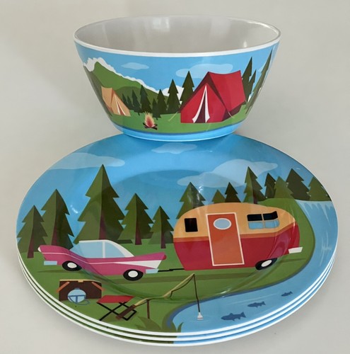 Melamine plates - melamine, 8”