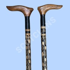 Handcrafted wood walking stick