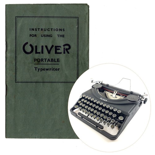 Oliver portable typewriter - portable,