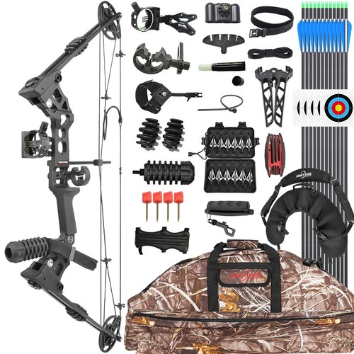 Compound bow arrow - bow, set
