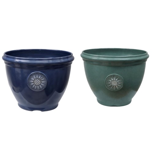 Round plant pot 30cm garden - round,