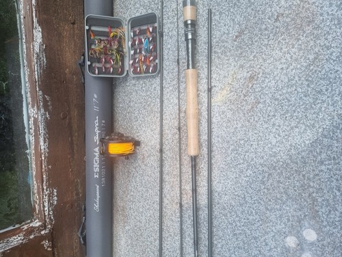 Fly fishing rod - fishing, tubeand