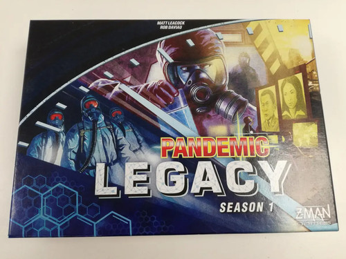 Pandemic legacy season red - pandemic,