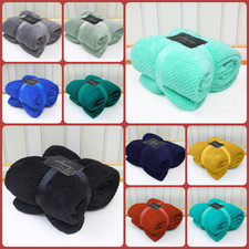 Luxury Popcorn Fleece Throw