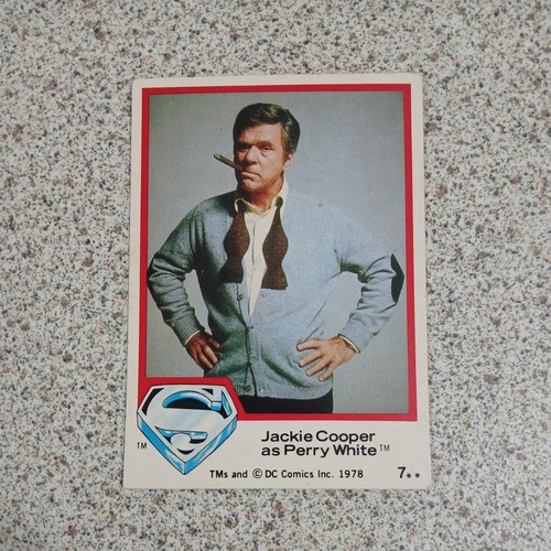 Superman 1978 card - card, 7