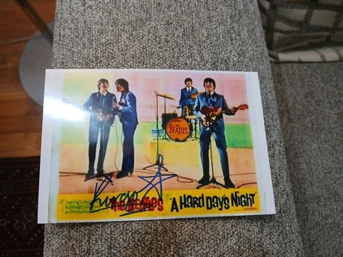 Ringo starr autograph - ringo,