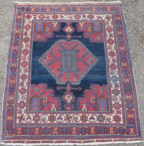 Small antique oriental rug - small,