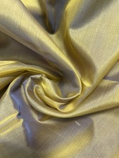 100% Pure Silk TWO TONE Organza | 1m Long X 54” Dress, Sewing,Craft-20