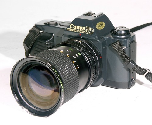 Canon t50 slr camera with - camera,