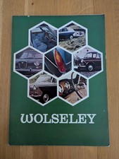 WOLSELEY CAR RANGE Sales Brochure 1970 #2699  1300 Mk II - 16/60 - 18/85 Mk II