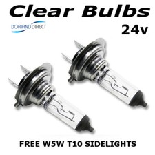 H7 24V 70W 499 PX26d Clear