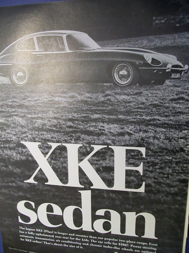 1968 jaguar xke sedan - xke, 2+2